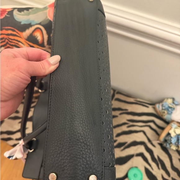 Kate Spade Perri Lynne Bubbles Perforated Tote Bag - Picture 12 of 17